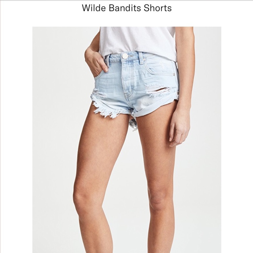 One Teaspoon Wilde Bandit shorts